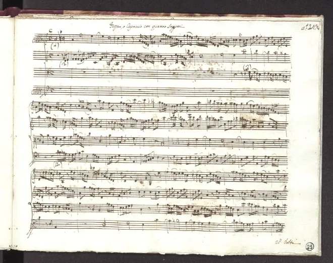 Complete String Quartet Score