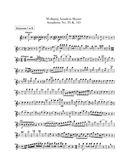 Clarinet 1, 2 (B)