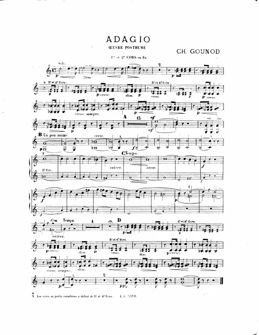 Horn 1/2, 3/4 (F)