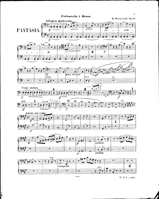 Cellos and Basses
