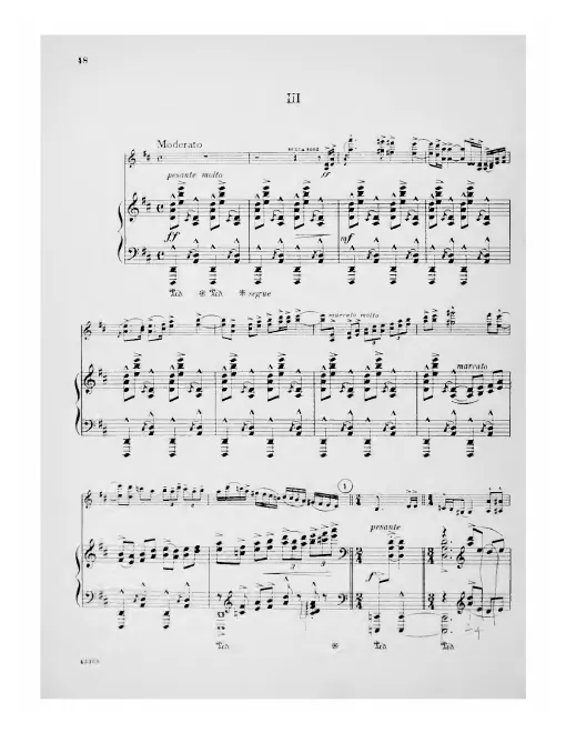 III. Moderato
