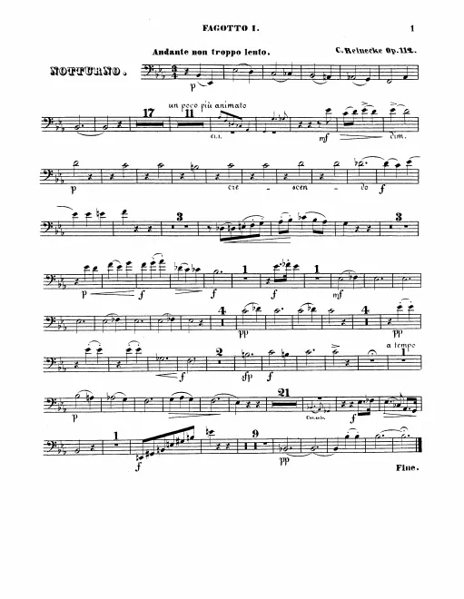 Bassoon 1, 2