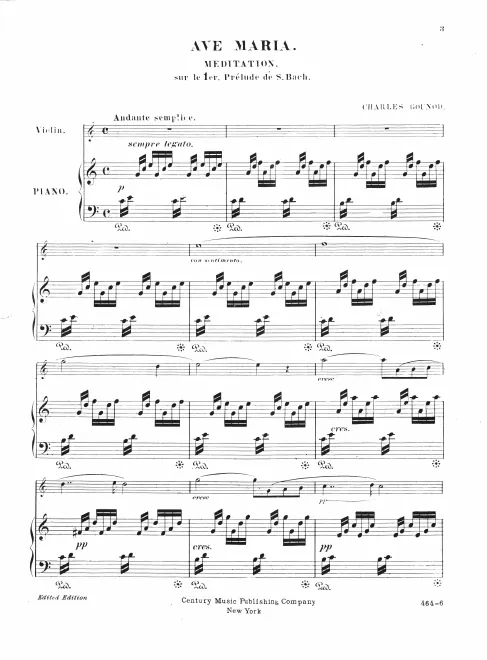 Complete Score and Violin Part