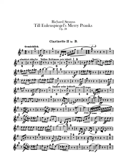 Clarinet 2 (B♭)