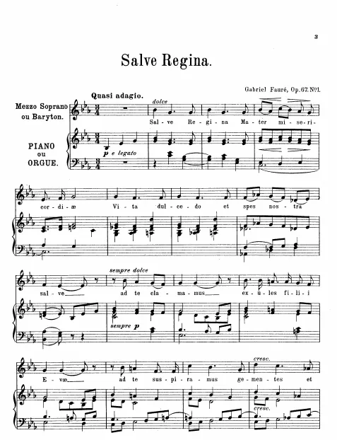 Complete Score (Medium Voice, E♭ major)