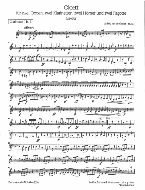 Clarinet 2 (B♭)