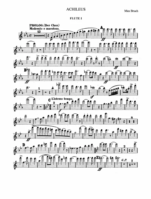 Flute 1, 2