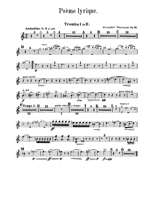 Trumpet 1, 2 (B)