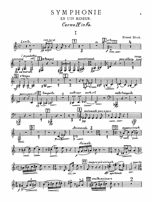 Horn 4 (F)