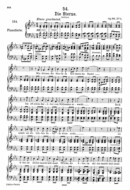 Complete Score (Original / High Voice, E♭ major)