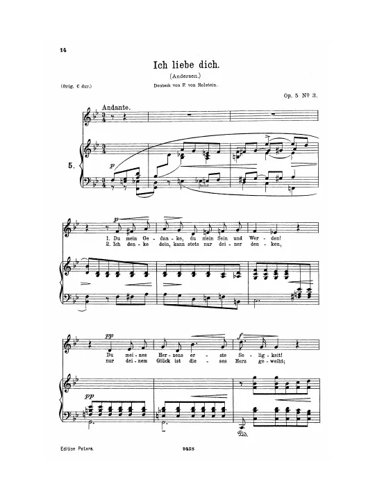 Complete Score (transposed down to B♭ major)