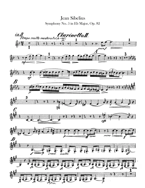 Clarinet 2 (B♭)