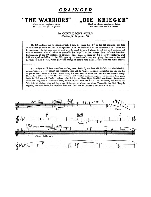 3rd Conductor Score