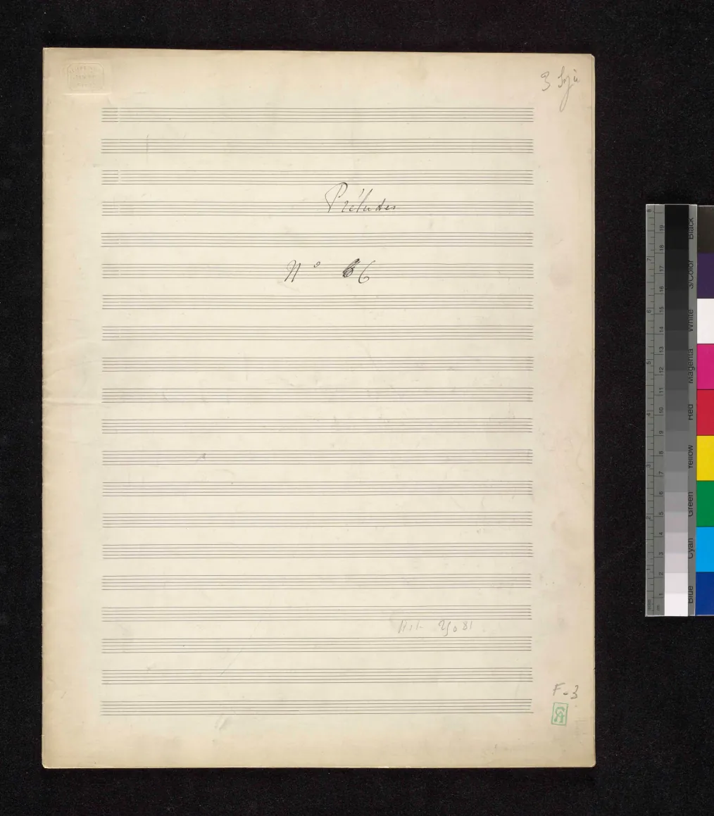 6. Prélude in E♭ minor