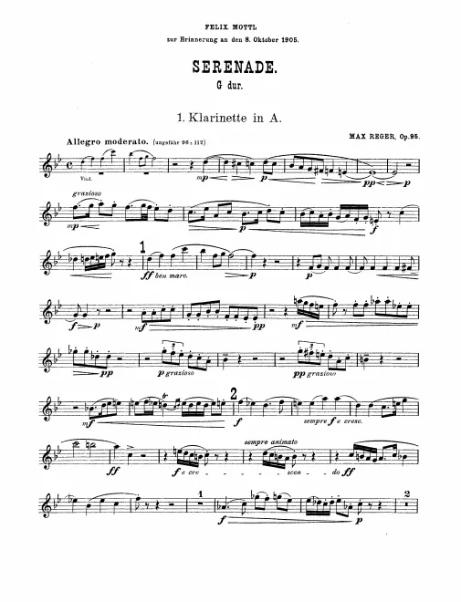 Clarinet 1, 2 (A)