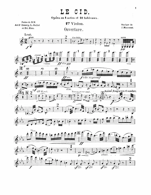 Violins I