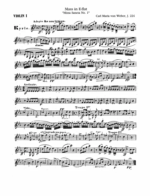 Violins I
