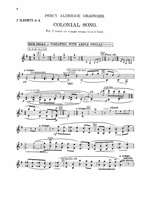 Clarinet 1/2 (A)