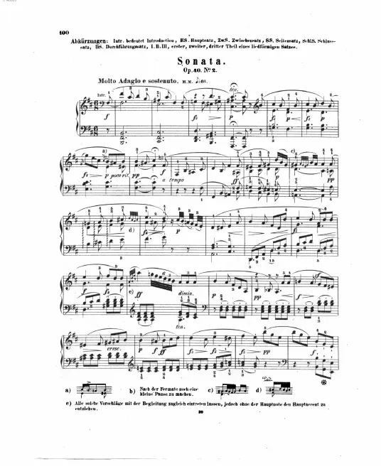 Sonata Op.40 No.2