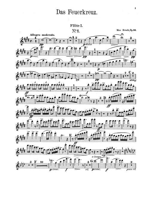 Flute 1, 2/Piccolo