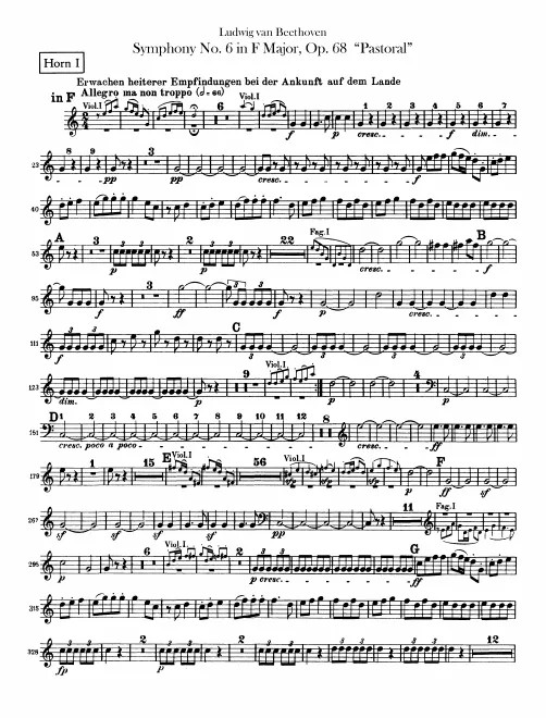 Horn 1, 2 (F, B♭)