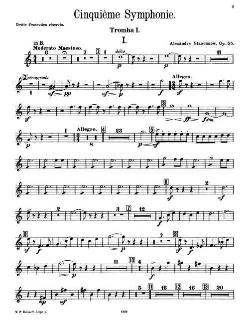 Trumpet 1, 2, 3 (B/A)