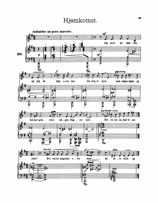 Complete Score (medium / low voice)