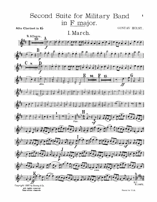 Alto Clarinet (E♭)