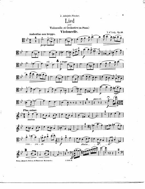 Cello Solo