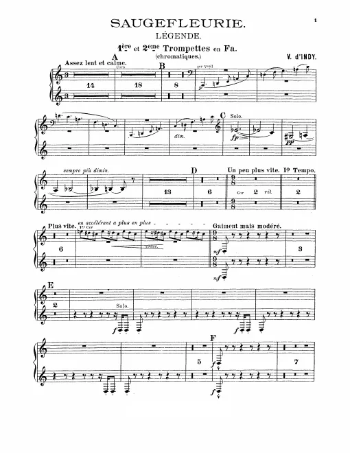 Trumpet 1/2 (F)