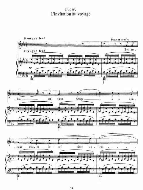 Complete Score (Original key: high voice)