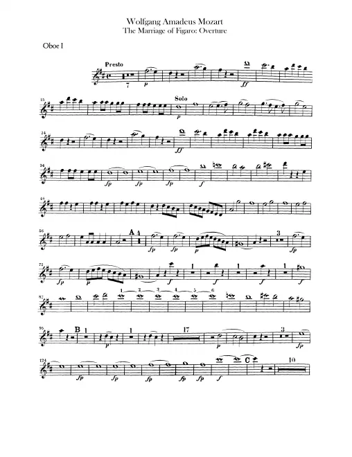 Oboe 1, 2