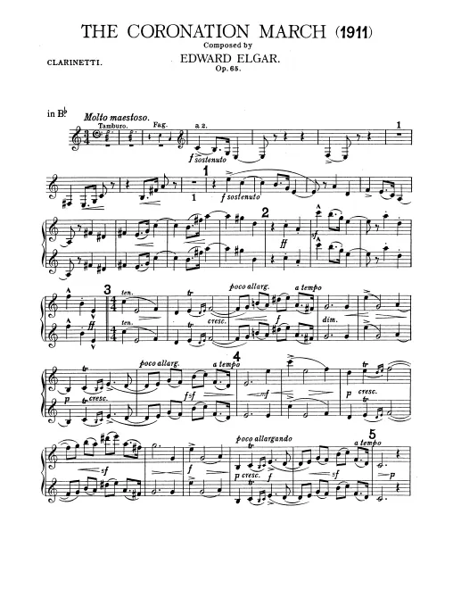 Clarinet 1/2 (B♭), Bass Clarinet (B♭)