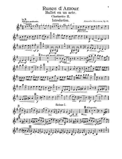 Clarinet 2 (B♭/A)