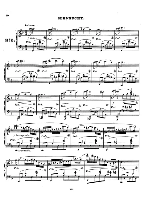 3. Sehnsucht