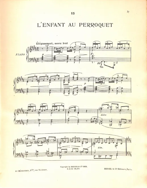 15. L'Enfant au Perroquet