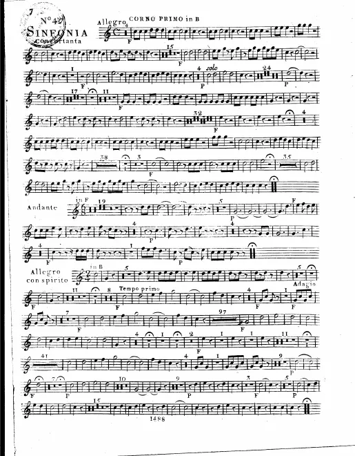 Horn 1, 2 (B♭)