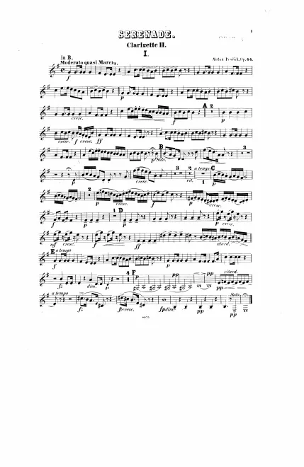 Clarinet 2 (B♭/A)