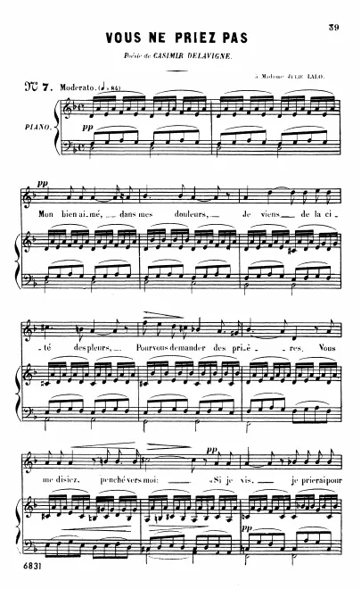 Complete Score (: high voice and piano)