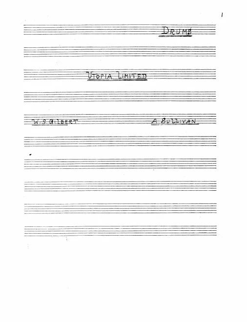 Timpani/Triangle/Tambourine/Snare Drum/Bass Drum/Cymbals