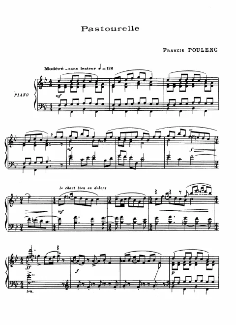 Complete Score (version B for piano solo)