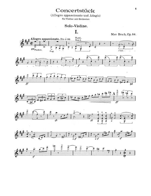 Solo Violin