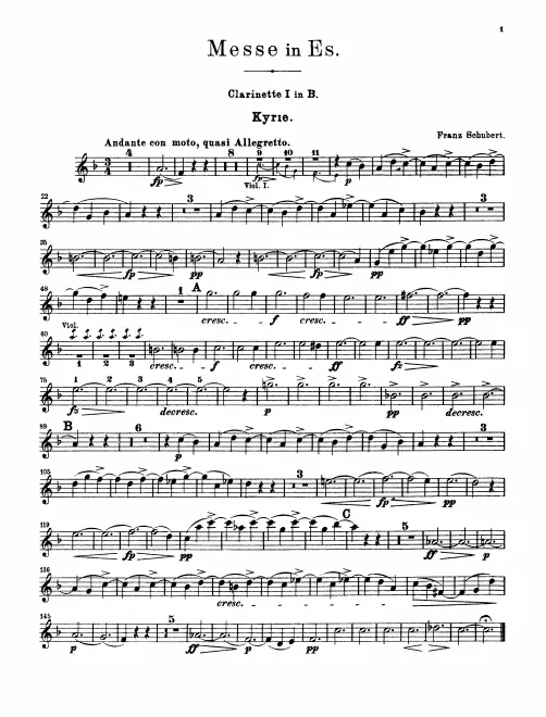 Clarinet 1, 2 (B♭)
