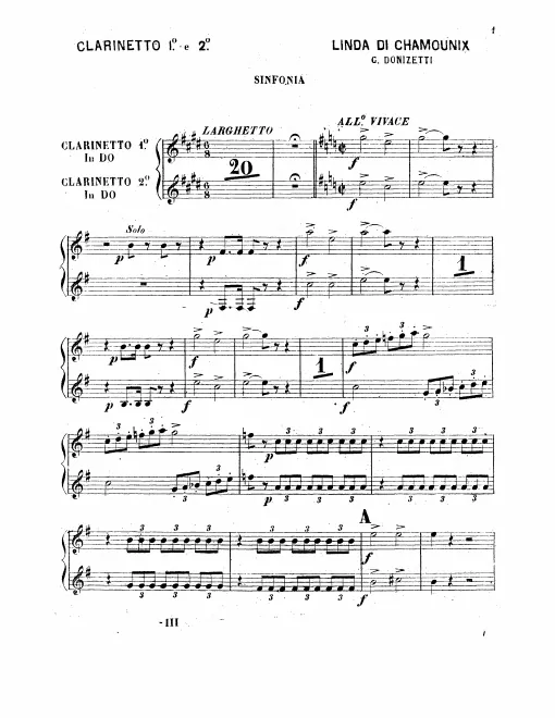 Clarinet 1/2