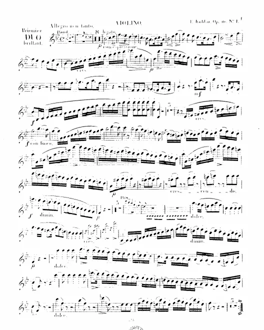 Violin (alternate part)