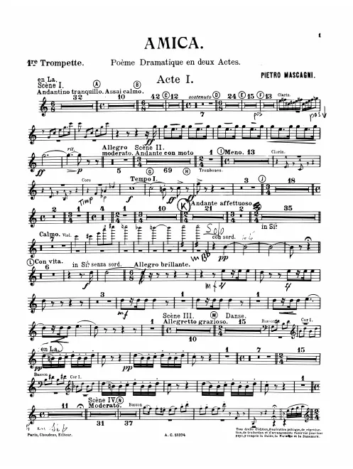 Trumpet 1 (A, B♭)