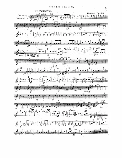 Horn 1, 2 (A♭/E♭)