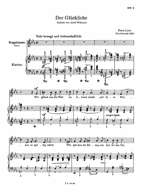 Complete Score (S.334)