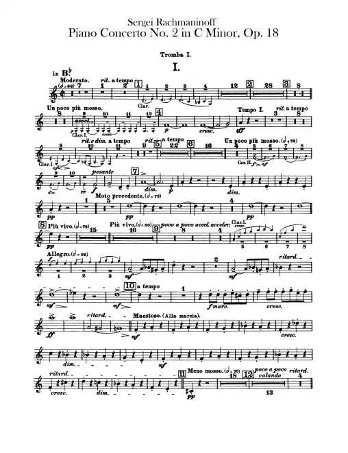 Trumpet 1 (A, B♭)