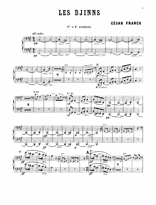 Bassoon 1/2, 3/4